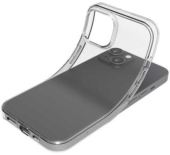 SBS iPhone 15 PURO ICON 0.3 dėklas, nude spalvos - permatomas