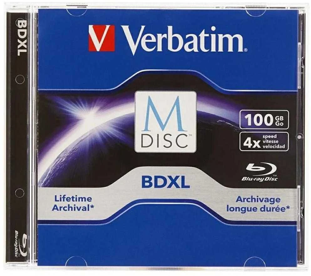 Verbatim 43834 neįrašytas „Blu-Ray“ diskas BDXL 100 GB 5 vnt