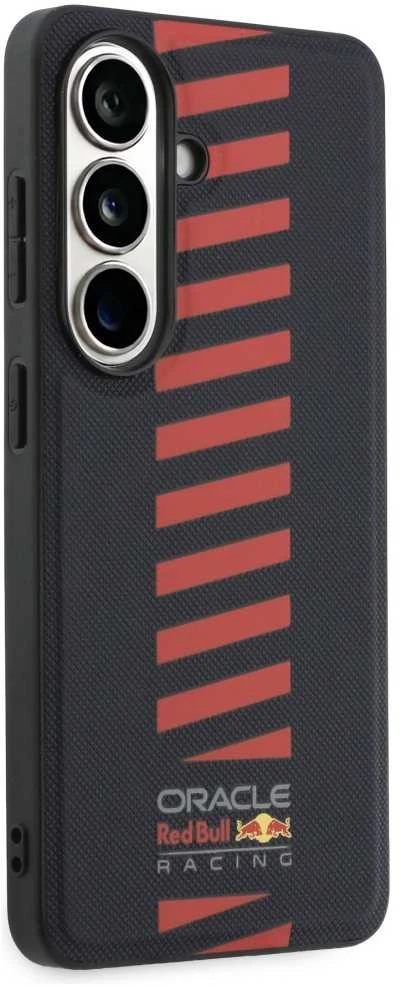 Red Bull Raudona Bull Raudona Bull PU Leather Meshed Powerbar Magnetic dėklas skirtas Samsung Galaxy S26mėlynos spalvos