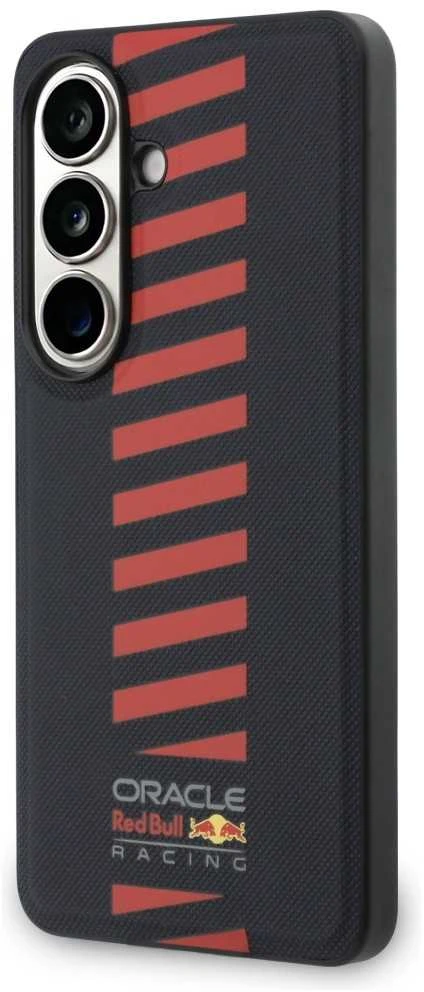Red Bull Raudona Bull Raudona Bull PU Leather Meshed Powerbar Magnetic dėklas skirtas Samsung Galaxy S26mėlynos spalvos