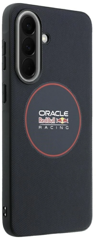 Red Bull Raudona Bull Raudona Bull PU Leather Raudona Ring MagSafe dėklas skirtas Samsung Galaxy A57 mėlynos spalvos