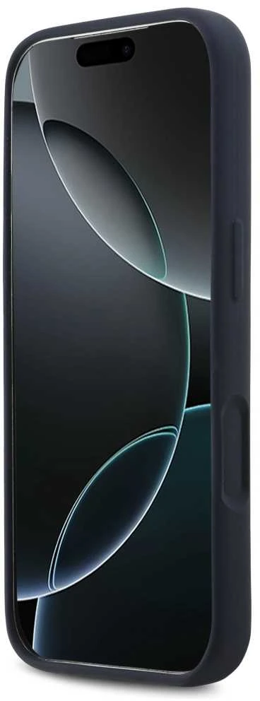 Red Bull Raudona Bull Raudona Bull Silicone Raudona Ring MagSafe dėklas skirtas Apple iPhone 17 Pro Navy mėlynos spalvos