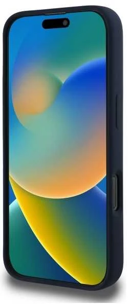 Red Bull Raudona Bull Raudona Bull silikoninis Horizontal Logo MagSafe Apple iPhone 16 Pro dėklas telefonui mėlynos spalvos