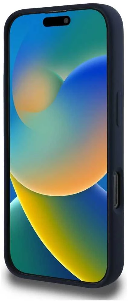 Red Bull Raudona Bull Raudona Bull silikoninis Raudona Ring MagSafe Apple iPhone 16 Pro Max dėklas telefonui mėlynos spalvos