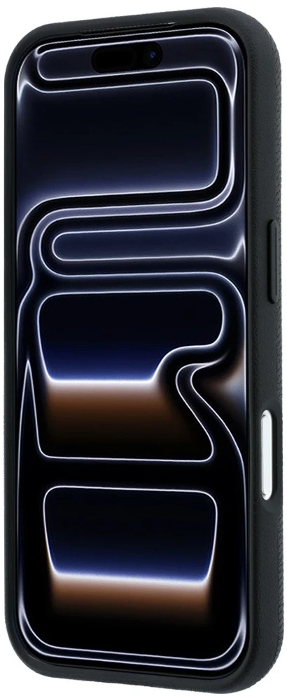 Dėklas Rinkinys etui + portfel Mercedes Grilis Pattern Leather MagSafe do iPhone 18 Pro / 17 Pro juoda