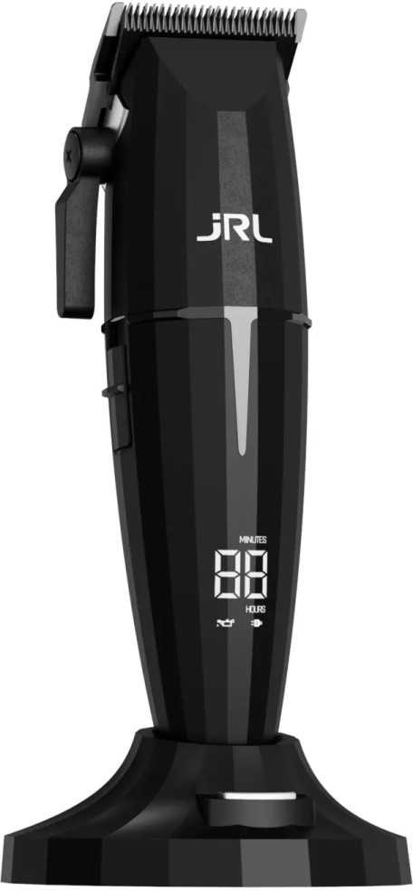 Set 2-in-1 JRL Onyx Clipper + Onyx Trimmer with Two Charging Stations juodos spalvos