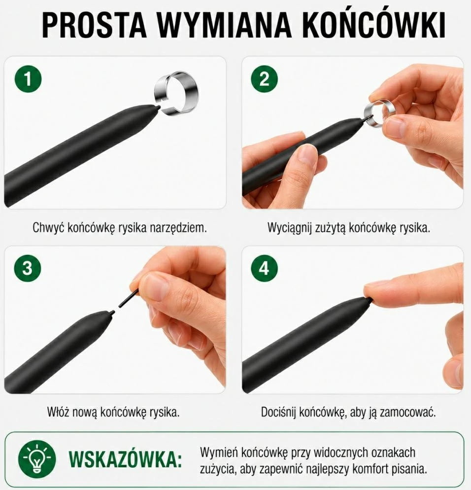 Rysik 4smarts Stylus Pen Multi-Device Pieštukas Pro EMR juoda