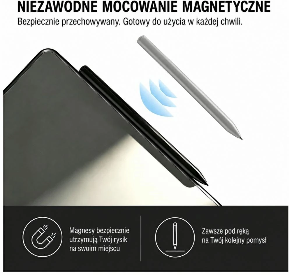 Rysik 4smarts Stylus Pen Multi-Device Pieštukas Pro EMR juoda