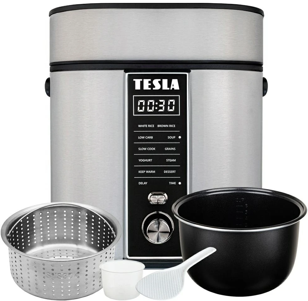 TESLA MultiCook RC400 mažai angliavandenių turintis daugiafunkcis ryžių viryklės modelis