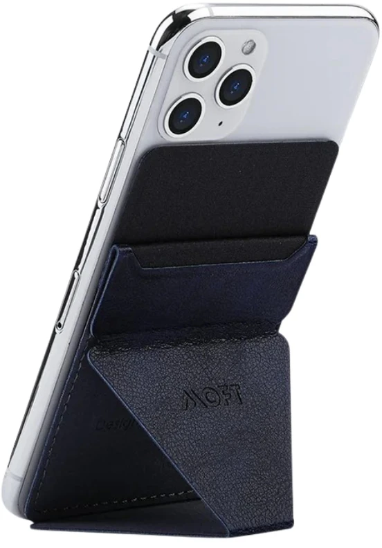 „Moft Movas“ lipni piniginė ir telefono stovas, ruda