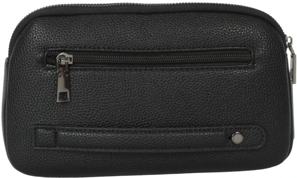 Saszetka su zamkiem na odcisk palca 4smarts Tech-Clutch Secure juoda