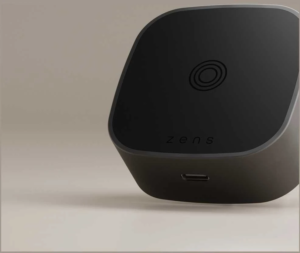 ZENS WIRELESS CHARGING ADAPTER Juodas