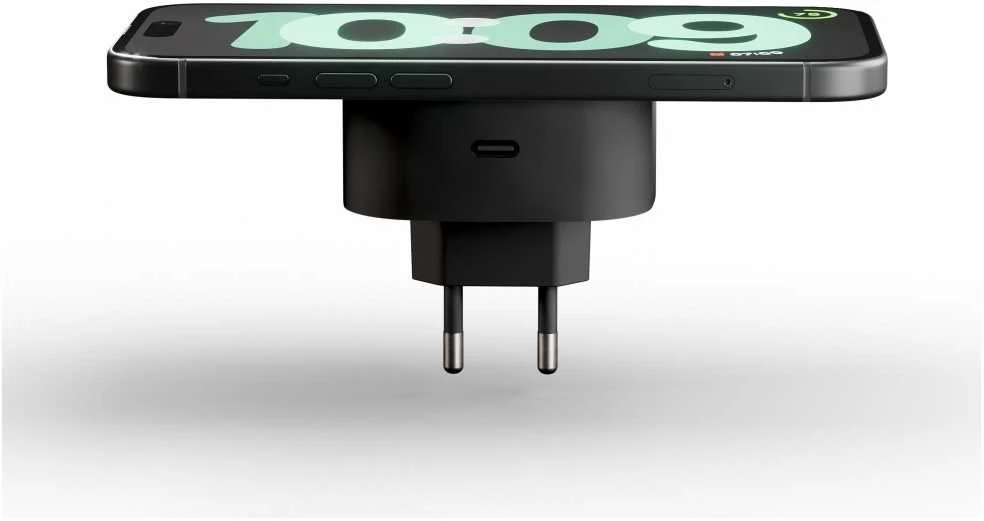 ZENS WIRELESS CHARGING ADAPTER Juodas