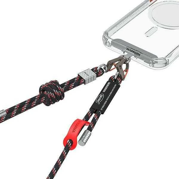 Skinarma Dyno universal phone lanyard obsidian