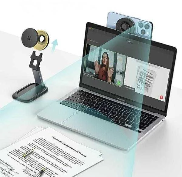 SODI Magnetic Stand BM-310 juodos spalvos MagSafe