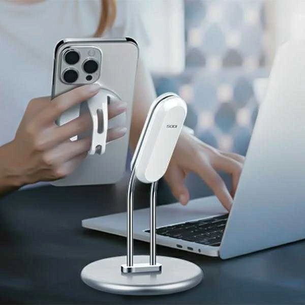 SODI Phone Stand SIM-300 sidabro spalvos MagSafe