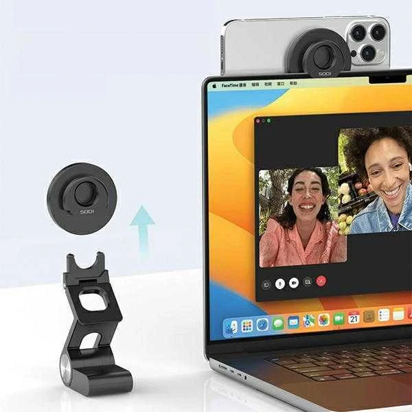 SODI indukcinis laikiklis 3in1 iMac BM-330 baltos spalvos MagSafe