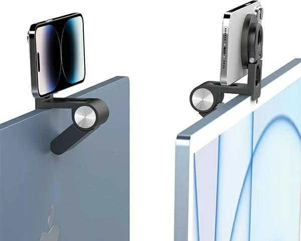 SODI indukcinis laikiklis 3in1 iMac BM-330 baltos spalvos MagSafe