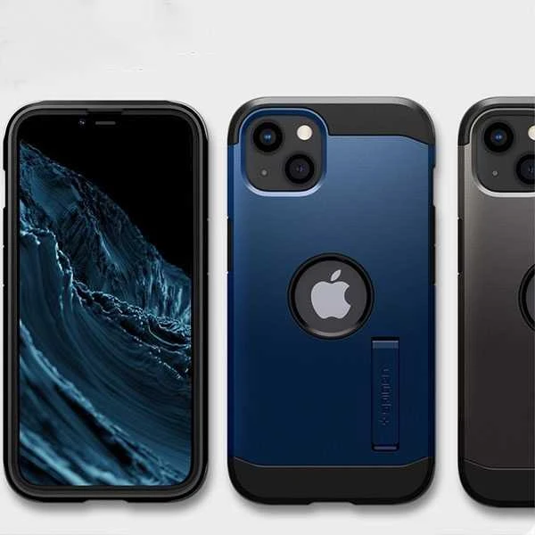 Apsauginis stiklas Spigen ALM GLASS FC Apple iPhone 13 / 13 Pro / 14 su juodos spalvos krašteliu