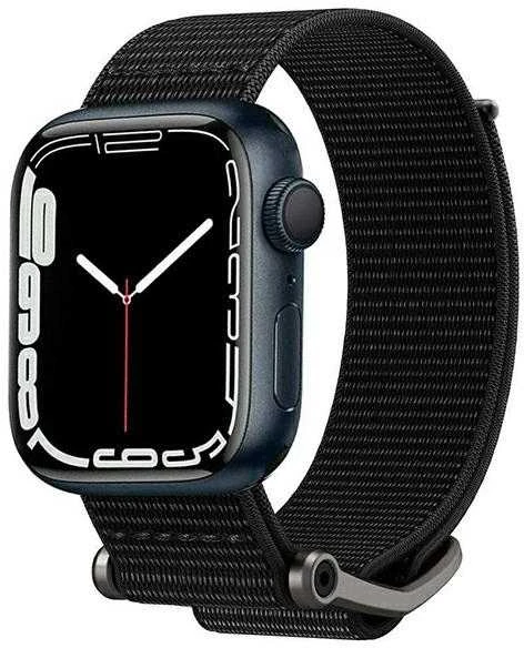 Išmaniojo laikrodžio Apple 4/5/6/7/SE dirželis, Juodos spalvos, 44/45mm