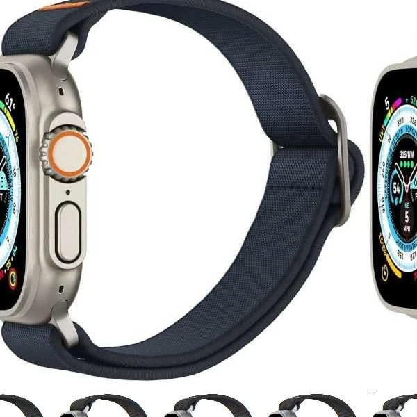 Dėklas „Spigen Fit Lite Ultra®“ dirželis, skirtas „Apple Watch 42/44/45/49 mm“ (chaki spalvos)