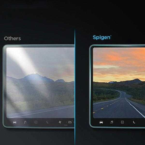 Spigen Glas.tR Ez Fit Tesla Model Y/3 ekrano apsauga