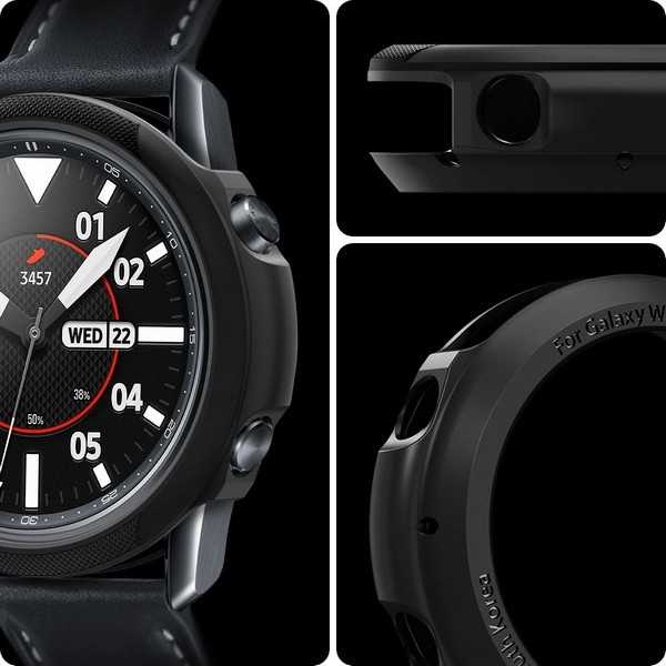 SPIGEN LIQUID AIR GALAXY WATCH 3 41MM MATINE Juodas