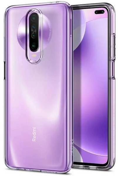 „Spigen“ skystųjų kristalų dėklas „Xiaomi PocophoneX2“ / „Redmi K30 Crystal Clear“ ACS00698