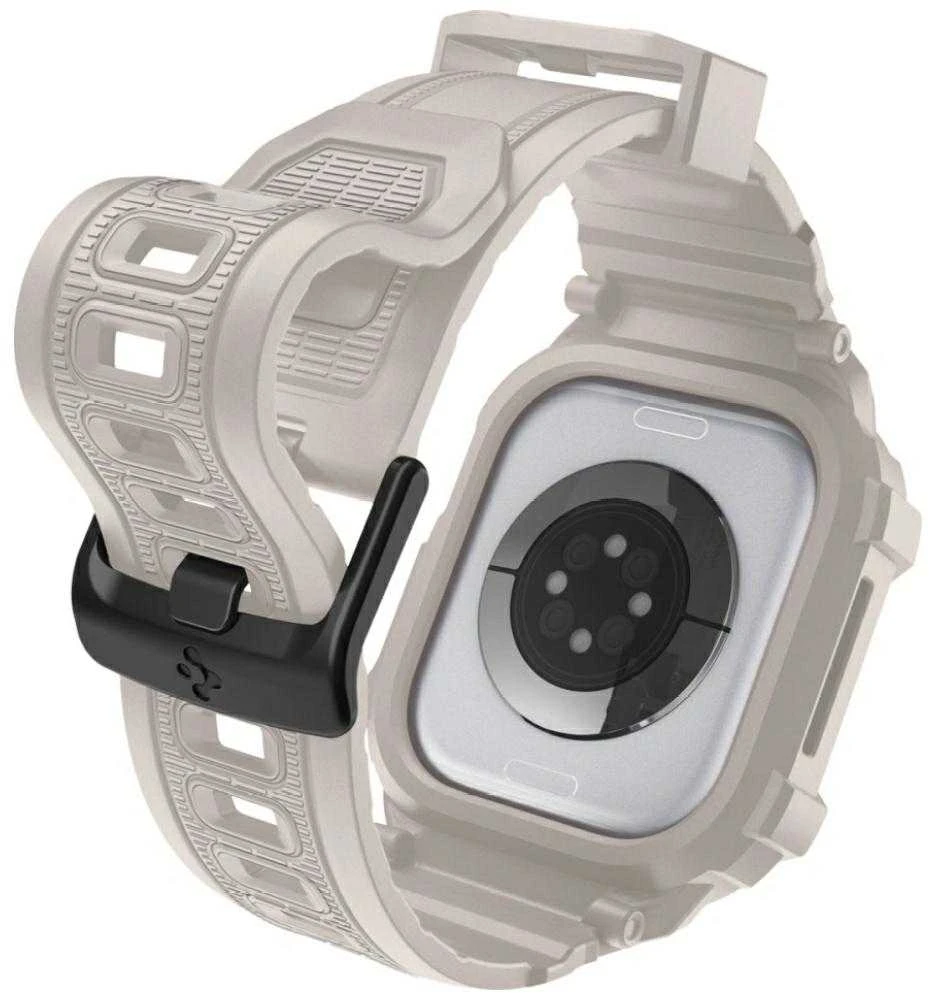 Spigen Rugged Armor Pro apyrankė skirta Apple Watch 42mm – rusvai gelsvas