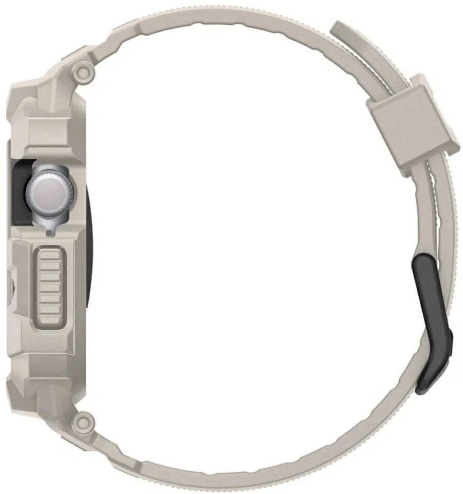 Spigen Rugged Armor Pro apyrankė skirta Apple Watch 42mm – rusvai gelsvas