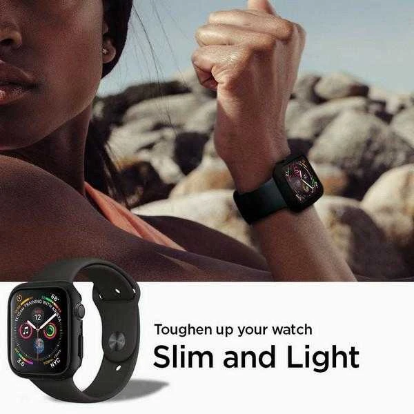 Išmaniojo laikrodžio Apple 4 ekrano rėmelis, Juodos spalvos, 44mm