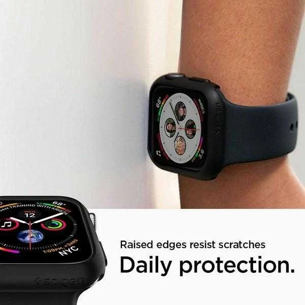 Išmaniojo laikrodžio Apple 4 ekrano rėmelis, Juodos spalvos, 44mm
