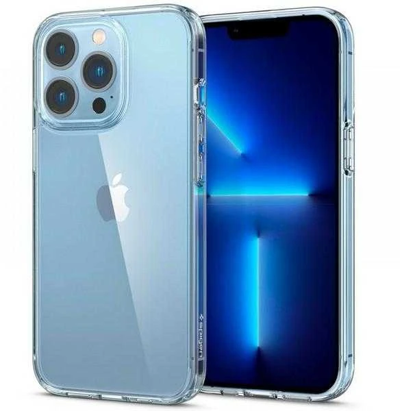 Spigen Ultra Hybrid dėklas skirtas Apple iPhone 13 Pro Max, spalva - Crystal Clear