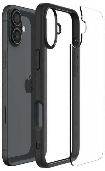 Dėklas Spigen Ultra Hybrid Apple iPhone 16 Plus 6.7″ matte juodos spalvos ACS08072