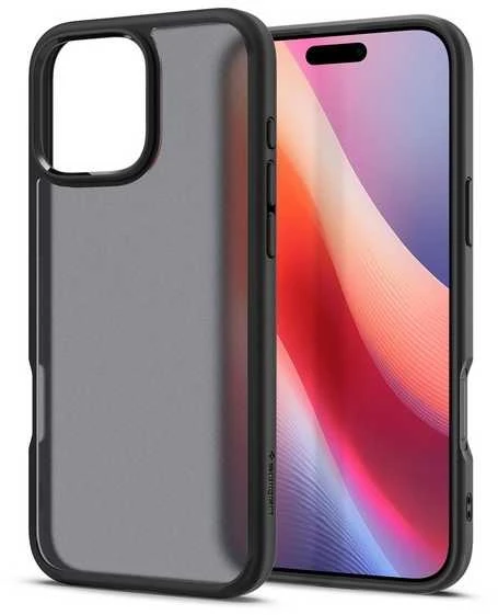 Spigen Ultra Hybrid Apple iPhone 16 Pro Max – dėklas telefonui juodos spalvos