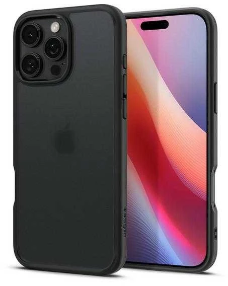 Spigen Ultra Hybrid Apple iPhone 16 Pro Max – dėklas telefonui juodos spalvos