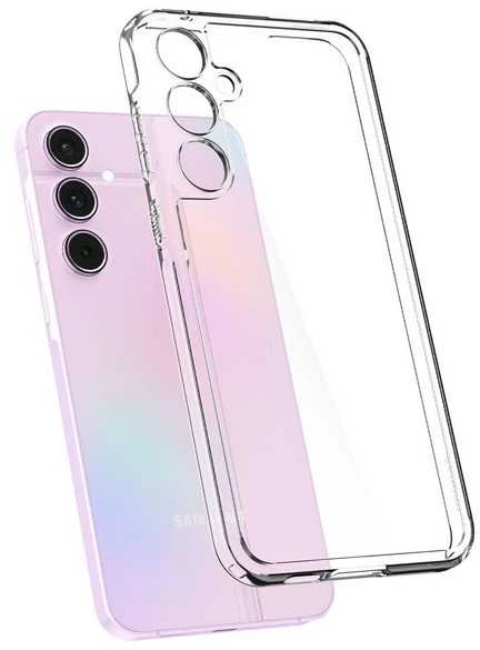 Spigen Ultra Hybrid – dėklas skirtas Samsung Galaxy A55 5G Transparent