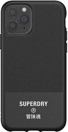 Dėklas SUPERDRY MULDED CASE CANVAS IPHONE 11 PRO MAX Juodas