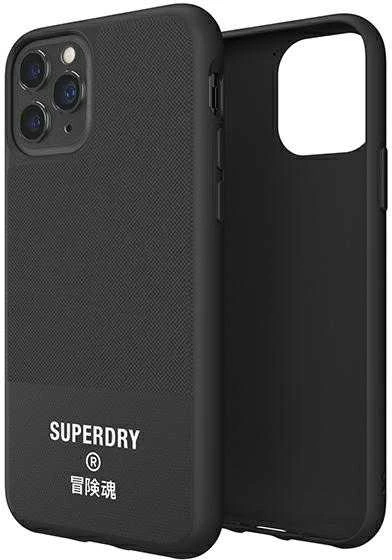 Dėklas SUPERDRY MULDED CASE CANVAS IPHONE 11 PRO MAX Juodas