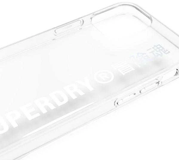 Karl Lagerfeld SuperDry Snap Apple iPhone 12 mini skaidrus Dėklassrebrny/sidabrinis 42590