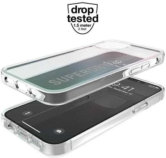 Dėklas SuperDry Snap iPhone 12 mini Clear Case Gradient 42598