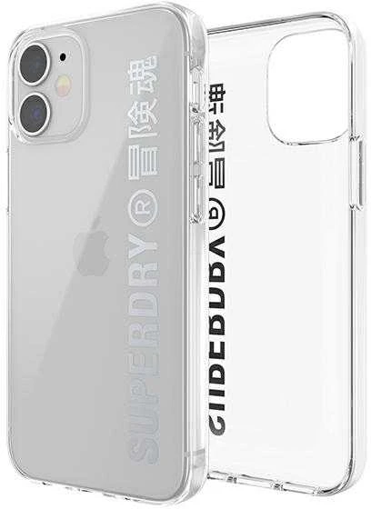 Karl Lagerfeld SuperDry Snap Apple iPhone 12 mini skaidrus Dėklassrebrny/sidabrinis 42590