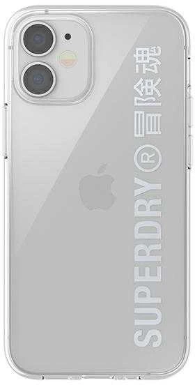 Karl Lagerfeld SuperDry Snap Apple iPhone 12 mini skaidrus Dėklassrebrny/sidabrinis 42590