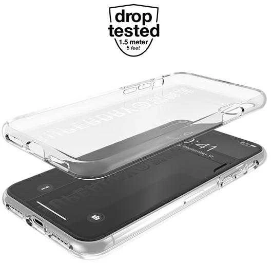 Dėklas SUPERDRY SNAP CASE CLEAR IPHONE X/XS TRANSPARENT / Baltas