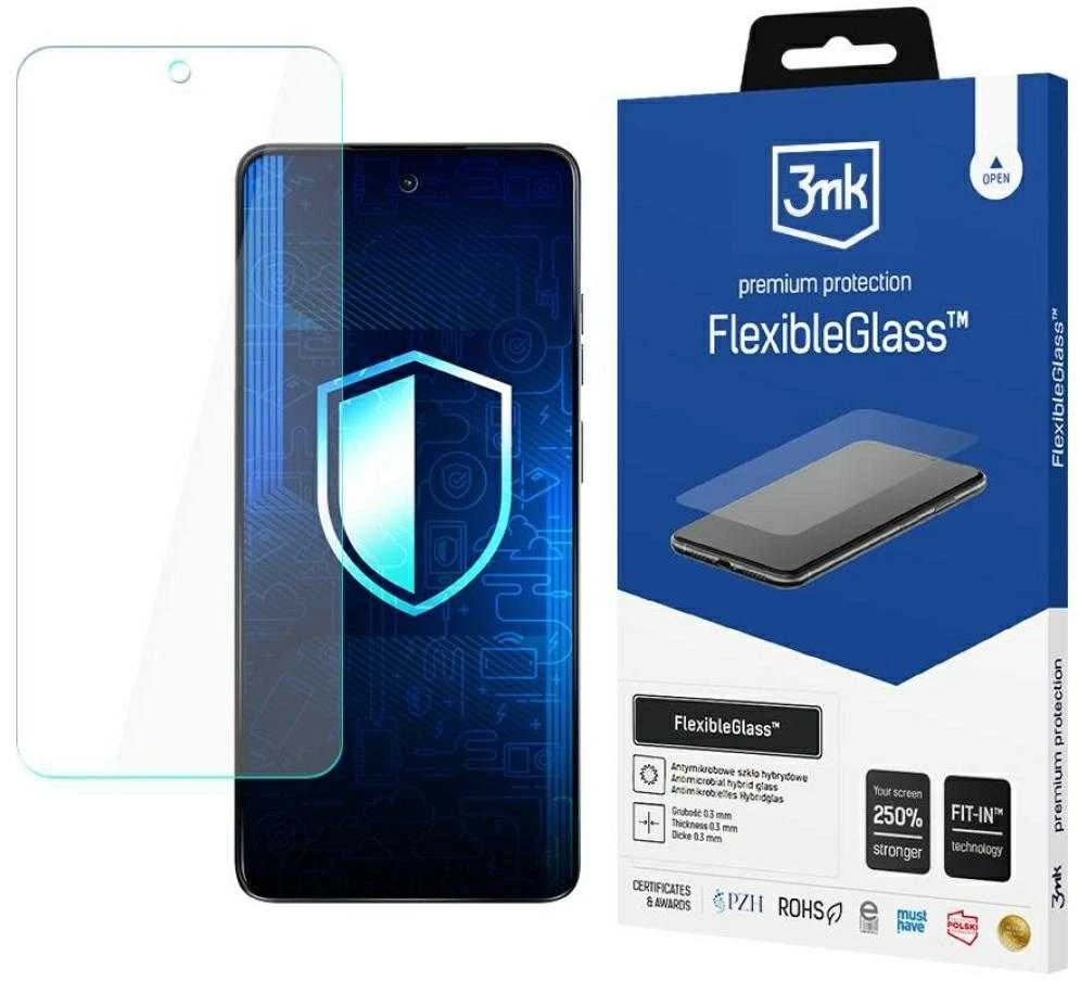 Apsauginis stiklas 3mk FlexibleGlass Motorola Moto G24 Power