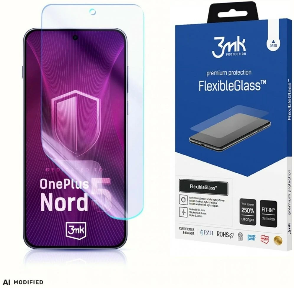 3Mk Protection „OnePlus Nord 5“ – 3 mk lankstus stiklas