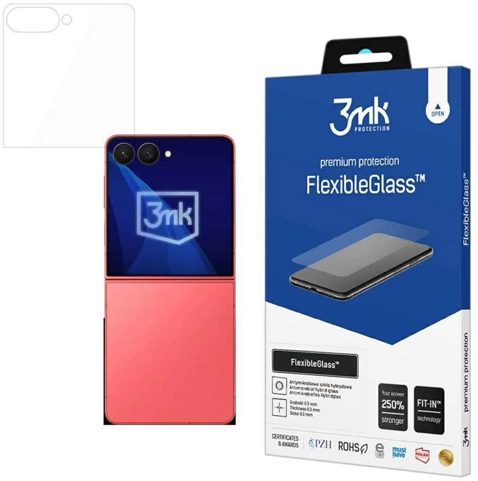 Hibridinis stiklas 3MK FlexibleGlass sijonas Samsung Galaxy Z Flip7