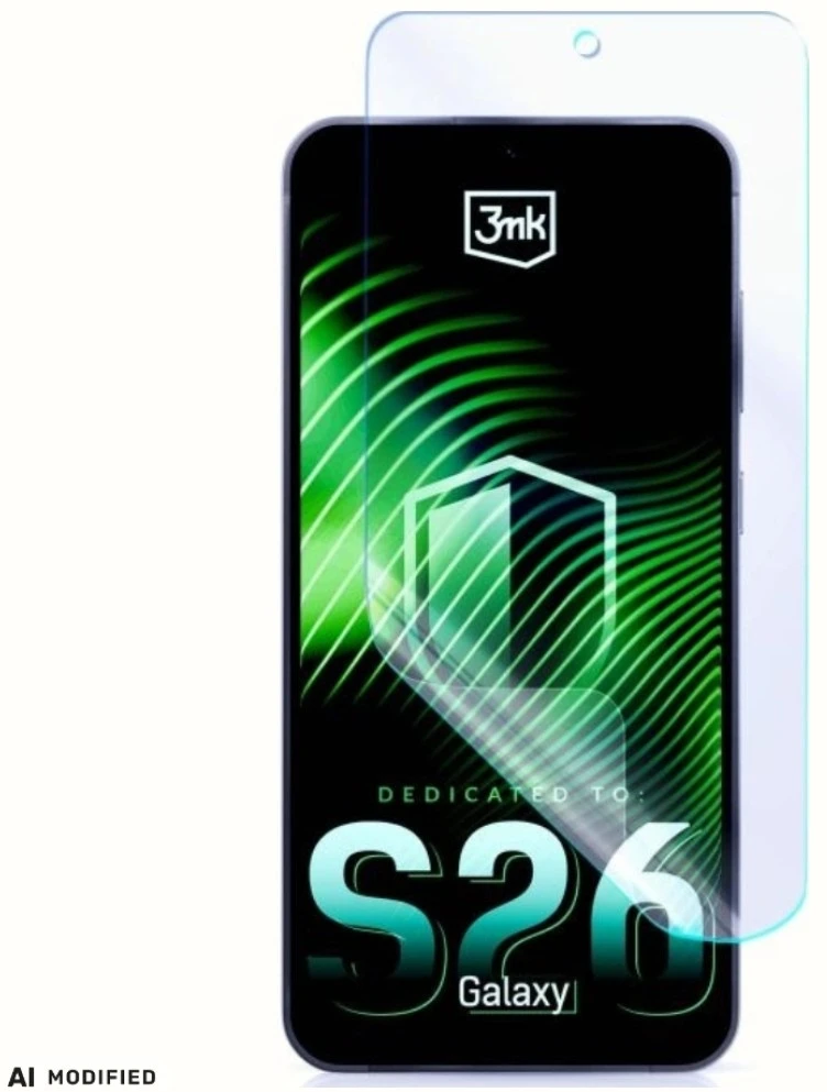 Szkło hybrydowe 3MK FlexibleGlass do Samsung Galaxy S26 3 vnt.