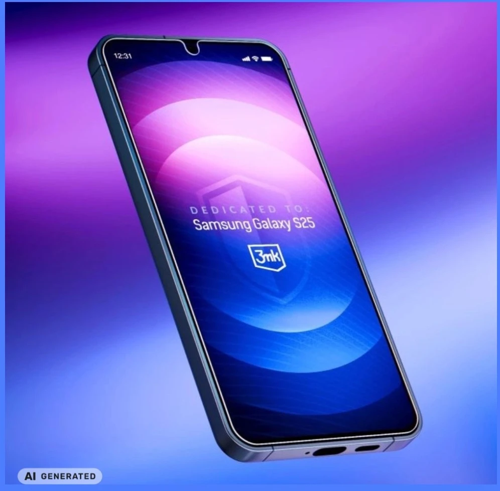 Szkło hybrydowe 3MK FlexibleGlass do Samsung Galaxy S25 3 vnt.