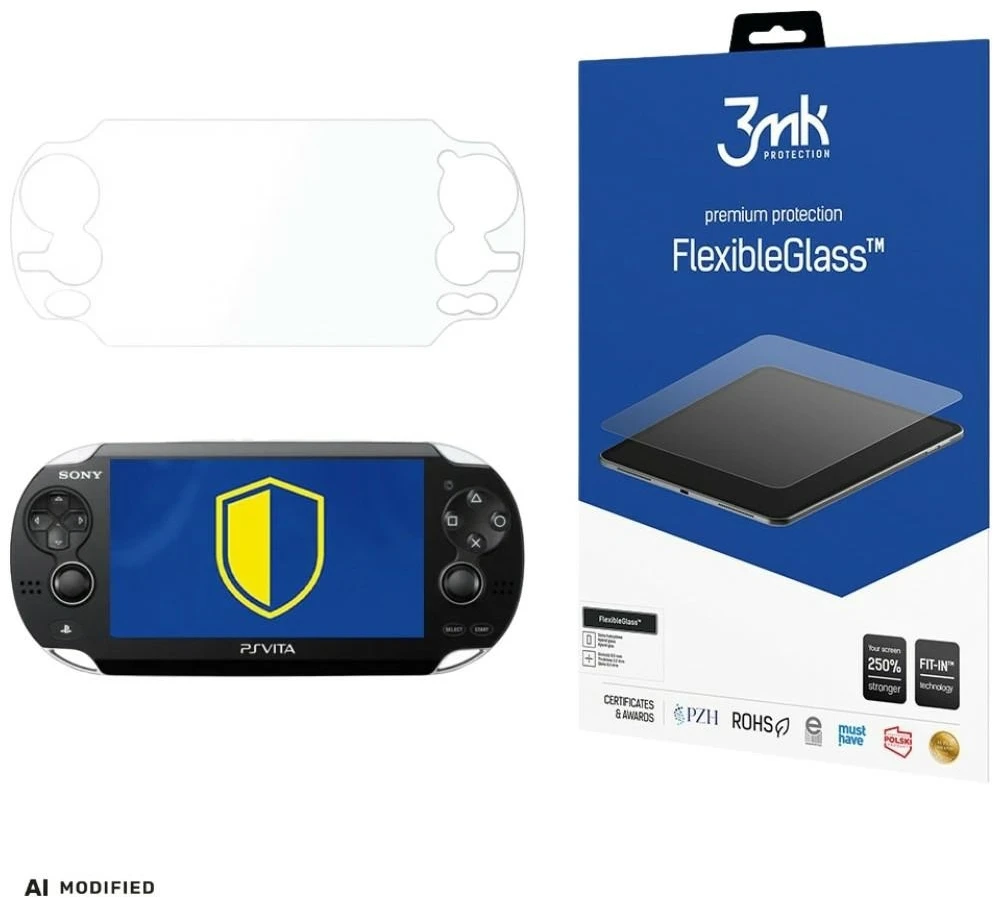 3mk FlexibleGlass™ hibridinis stiklas, skirtas Sony PS Vita
